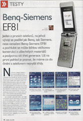 Benq-Siemens EF81 strana 1 (mobility jen 2006)